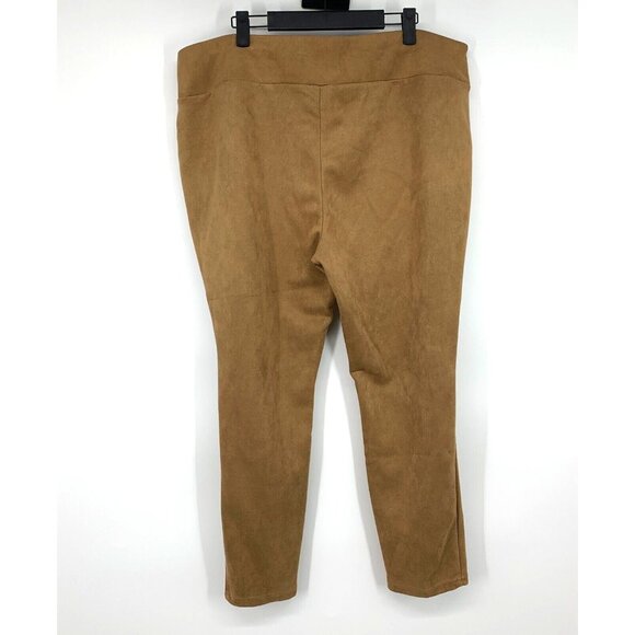 Pioneer Woman Leggings Faux Suede Pull On Skinny Ankle - Picture 6 of 9